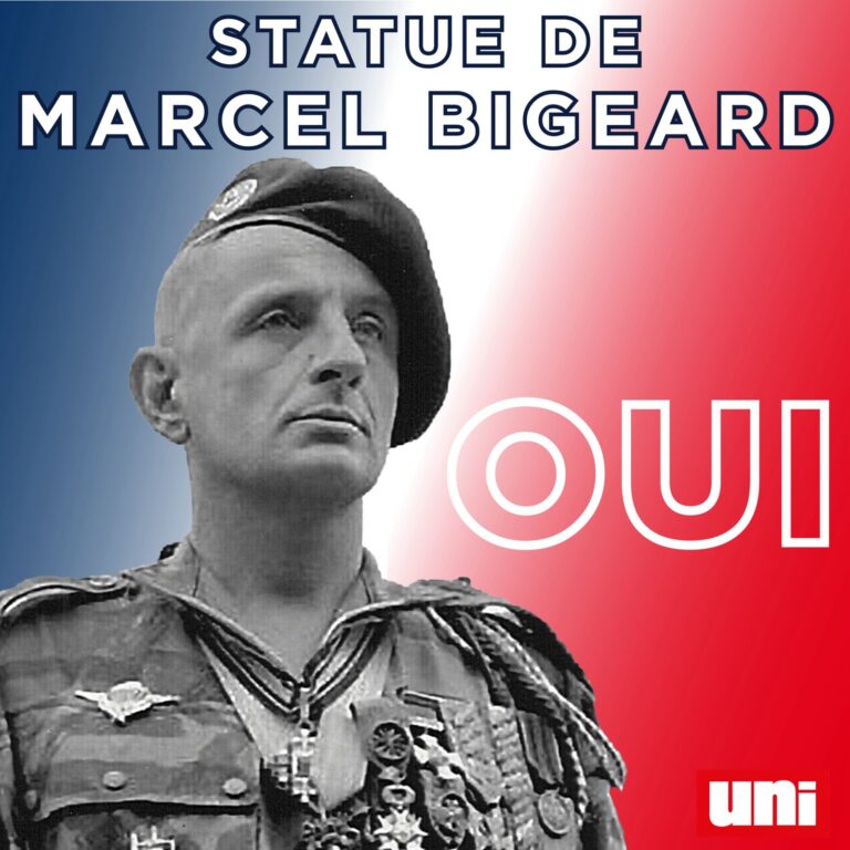 Pétition de l&rsquo;UNI Lorraine: soutenons l&rsquo;installation de la statue du général bigeard à toul !