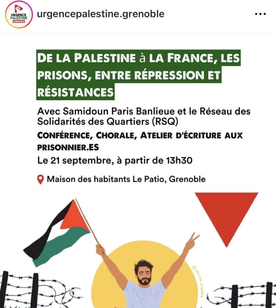 Contre l’accueil d’une organisation pro-Hamas dans des locaux municipaux à Grenoble
