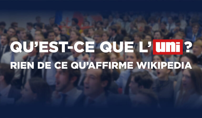 Qu’est-ce que l’UNI ? Rien de ce qu’affirme Wikipédia
